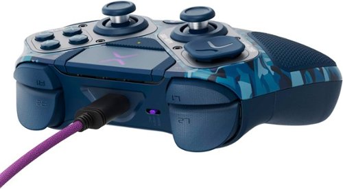 PDP Victrix Pro BFG Wireless Controller for PS5, PS4, and PC, Sony 3D Audio, Modular Buttons/Clutch Triggers/Joystick - Midnight Mask BUY ONLINE