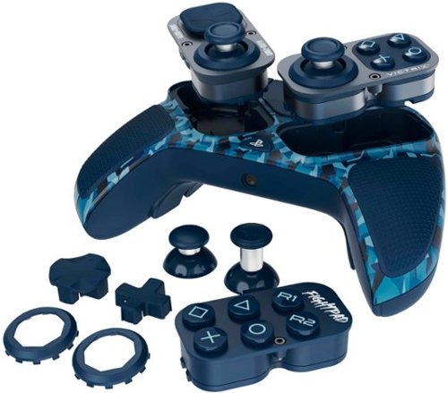 PDP Victrix Pro BFG Wireless Controller for PS5, PS4, and PC, Sony 3D Audio, Modular Buttons/Clutch Triggers/Joystick - Midnight Mask BUY IN MIDDLE EAST
