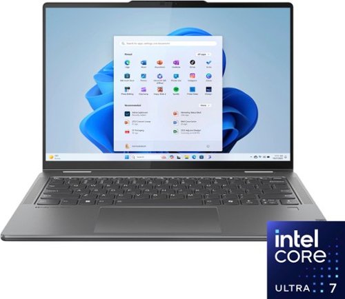  Lenovo - Yoga 7i 2-in-1 14&quot; 2K Touchscreen Laptop - Intel Core Ultra 7 155U with 16GB Memory - 1TB SSD - Storm Grey