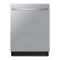 Samsung - Open Box AutoRelease Smart Built-In Dishwasher with StormWash, 46 dBA - Stainless Steel-Front_Standard