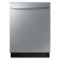 Samsung - Open Box AutoRelease Built-in Dishwasher Fingerprint Resistant with 3rd Rack, 51dBA - Stainless Steel-Front_Standard