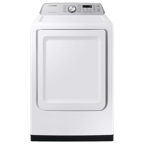 Samsung - Open Box 7.4 Cu. Ft. Smart Electric Dryer with Sensor Dry - White