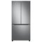 Samsung - Open Box 25 cu. ft. 3-Door French Door Smart Refrigerator with Beverage Center - Stainless Steel-Front_Standard