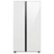 Samsung - Open Box BESPOKE Side-by-Side Smart Refrigerator with Beverage Center - White Glass-Front_Standard