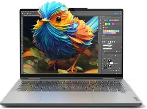 Lenovo Yoga 7 2-in-1 14 2K Touchscreen Laptop - AMD Ryzen 5 8640HS with 8GB Memory - 512GB SSD - Artic Grey GLOBAL SHIPPING
