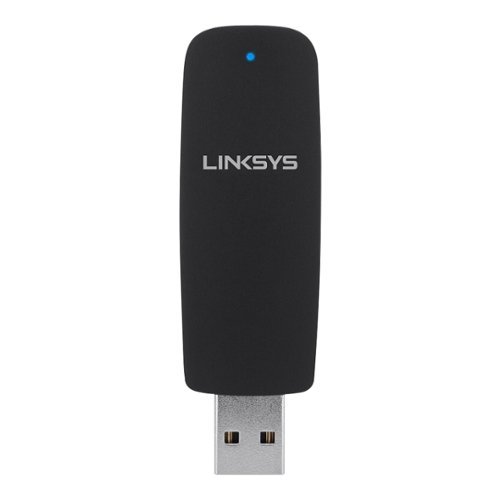  Linksys - N Dual-Band USB Adapter - Black