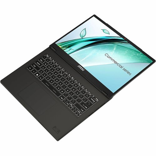 MSI Commercial 14 H A13MG 14 Laptop - Intel Core i7 with 16GB Memory - 512 GB SSD - Solid Gray, Gray BUY IN UAE