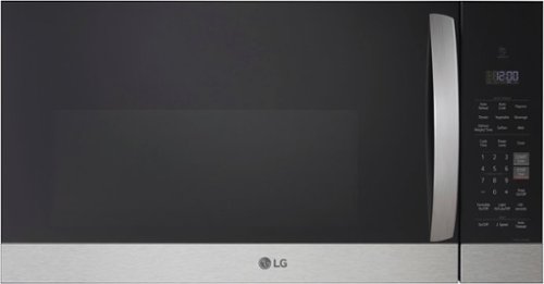 LG - 1.7 Cu. Ft. Over-The-Range Microwave with Sensor Cook and EasyClean - Stainless Steel