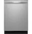 Front. GE Profile - Top Control Smart Built-In Stainless Steel Tub Dishwasher with 3rd Rack, Dedicated Jet Targeted Wash and 39 dBA - Stainless Steel.