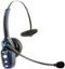 BlueParrott - B250-XTS Wireless Bluetooth Mono Headset with 91% Noise-Cancelling Microphone - Blue-Front_Standard