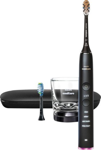  Philips Sonicare DiamondClean Smart Electric, Rechargeable Toothbrush for Complete Oral Care – 9300 Series - Black
