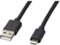 Insignia™ - Apple MFi Certified 6' USB-to-Apple® Lightning Charge-and-Sync Cable - Black-Front_Standard