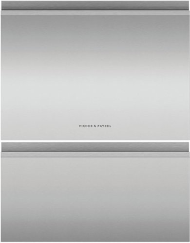 Fisher & Paykel - Brushed Stainless Steel Door Panel for  Fisher and Paykel Double DishDrawers - Brushed Stainless Steel