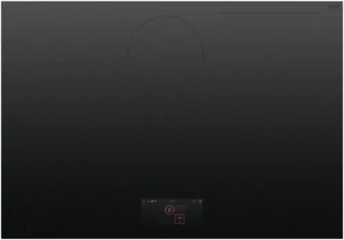 Front. Fisher & Paykel - 30" Primary Modular Electric Cooktop,4 Burners - Black.