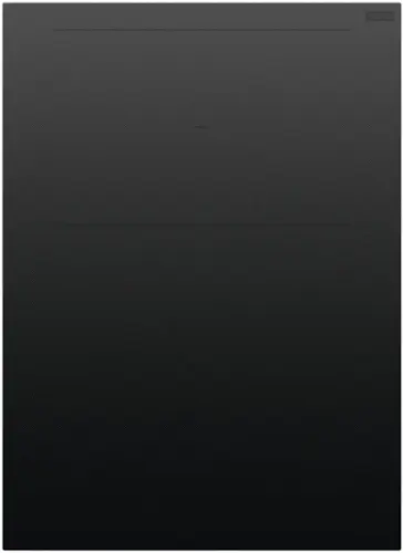 Front. Fisher & Paykel - 15" Auxiliary Modular Electric Cooktop, 2 Burners - Black.