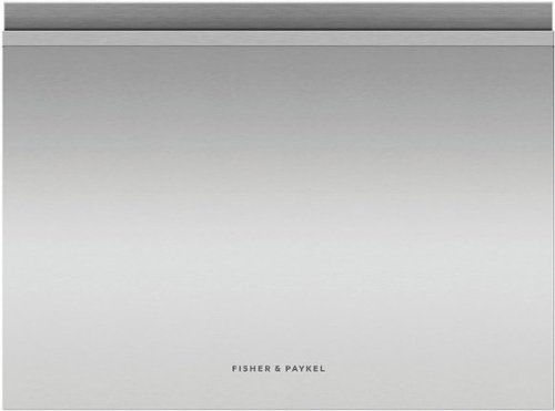 Fisher & Paykel - Brushed Stainless Steel Door Panel for Fisher and Paykel Single DishDrawers - Stainless Steel