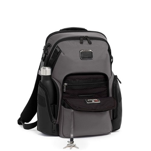 TUMI Alpha Bravo Navigation Backpack - Charcoal WORLDWIDE DELIVERY