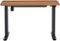 Steelcase - AMQ Sit-to-Stand Desk - Merele Base Dark Oak Top-Front_Standard