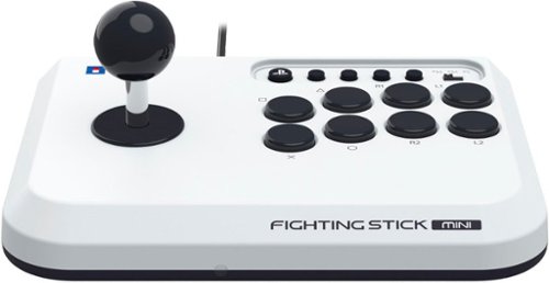 Photos - Game Controller Hori Fighting Stick Mini for PlayStation 5 - White SPF-038U 