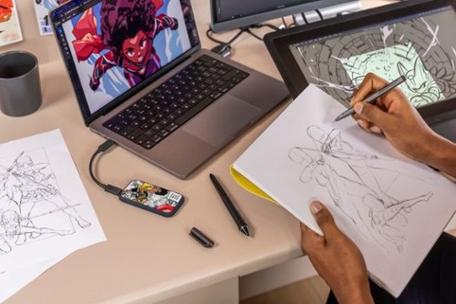 SanDisk Extreme Afrofuturism Edition 1TB External USB Type C Portable SSD - Black BUY ONLINE