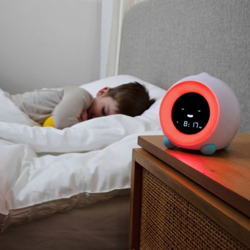 LittleHippo MELLA All-in-One Alarm Clock with Sleep Trainer for Kids - BLUSH PINK WORLDWIDE DELIVERY