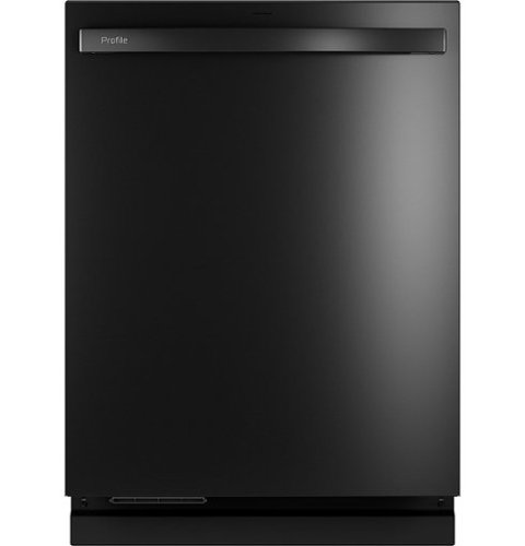 GE Profile - Top Control Smart Built-In Stainless Steel Tub Dishwasher with 3rd Rack, Dedicated Jet Targeted Wash and 39 dBA - Black Stainless Steel
