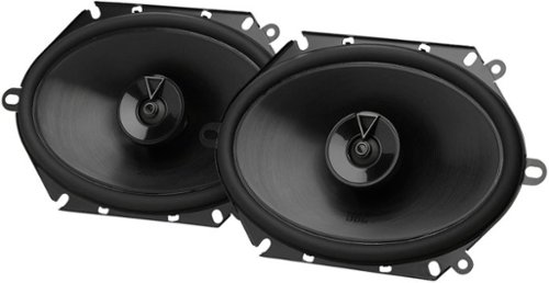 JBL 6” X 8” Two way car audio speaker with no grill Black