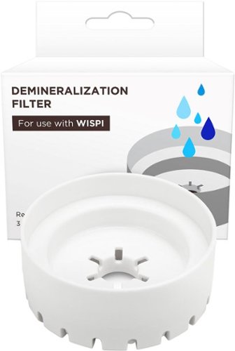 LittleHippo - LittleHippo- 3PK Demineralization Filters for WISPI .5 Gal Ultrasonic Cool Mist Humidifier with Diffuser and Night Light - WHITE