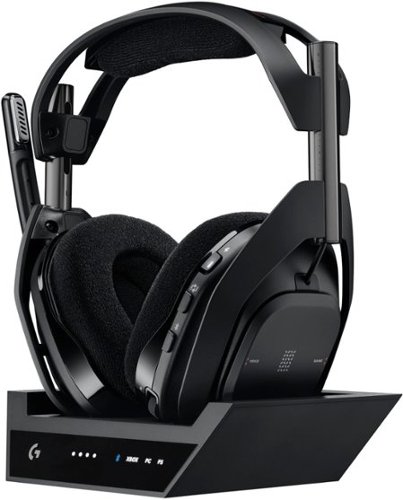 Logitech - Astro A50 X LIGHTSPEED Wireless with PLAYSYNC Gaming Headset + Base Station for Xbox Series X|S,  PS5, PC/MAC - Black