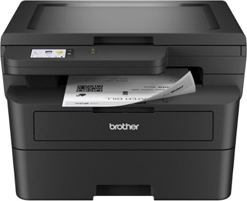 Brother - HL-L2480DW Wireless Black-and-White Refresh Subscription Eligible 3-in-1 Laser Printer - Gray