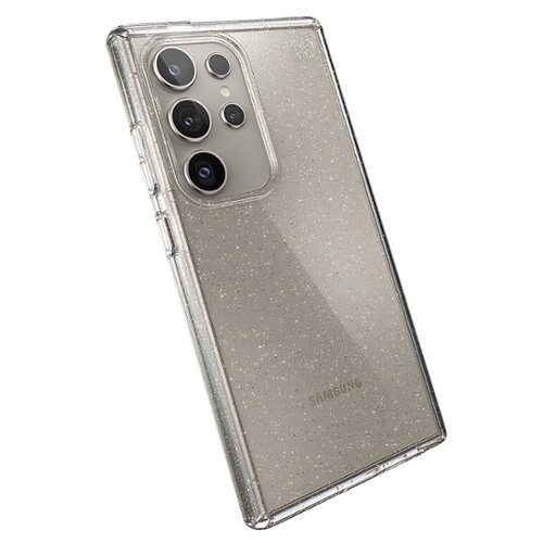 Speck Presidio2 Grip Case for Samsung Galaxy S24 Ultra - Clear/Gold Glitter HOW TO BUY