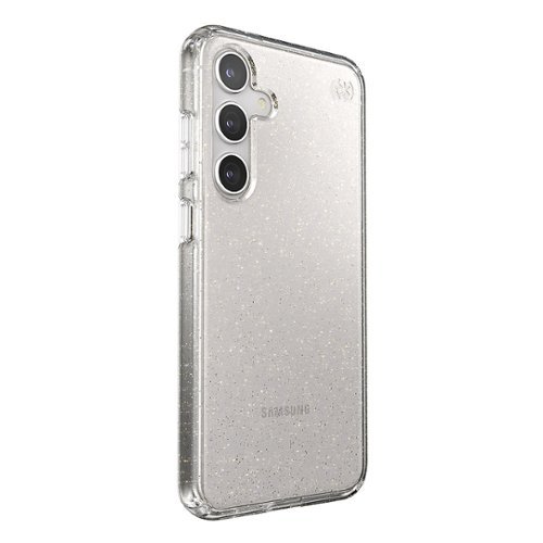 Speck Presidio2 Grip Case for Samsung Galaxy S24+ - Clear/Gold Glitter WORLDWIDE DELIVERY