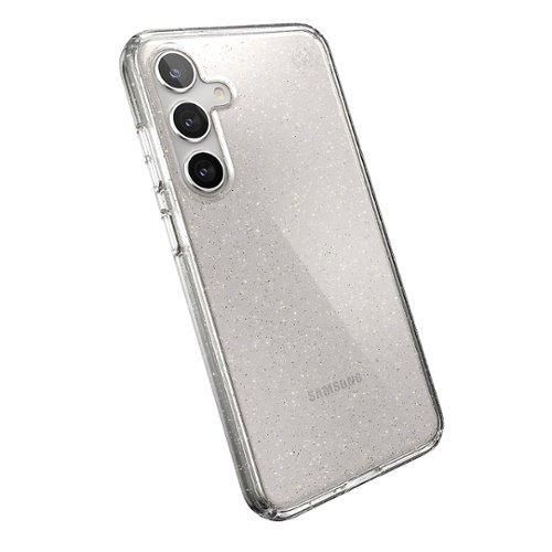 Speck Presidio2 Grip Case for Samsung Galaxy S24+ - Clear/Gold Glitter HOW TO BUY