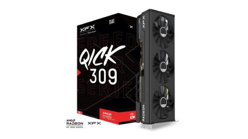 XFX SPEEDSTER QICK309 AMD Radeon RX 7600XT 16GB GDDR6 PCI Express 4.0 Graphics Card - Black BUY ONLINE
