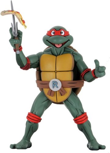 NECA - Teenage Mutant Ninja Turtles (Cartoon) 15" Scale Action Figure - Super Size Raphael