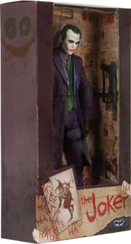 NECA The Dark Knight ¼ Scale Action Figure - Joker WORLDWIDE DELIVERY