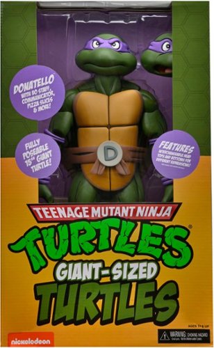 NECA Teenage Mutant Ninja Turtles (Cartoon) 15  Scale Action Figure - Giant Size Donatello GLOBAL SHIPPING