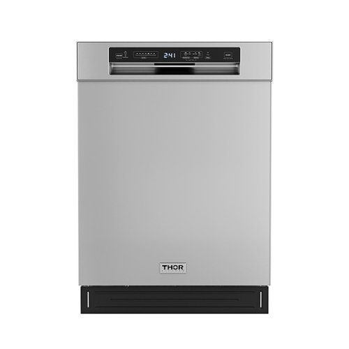 Thor Kitchen - 24 Inch Built-in Front Control Dishwasher - Stainless Steel