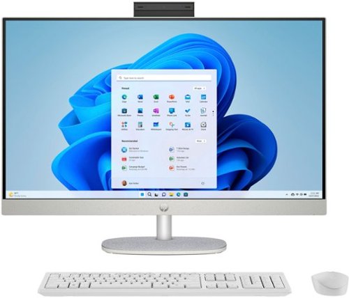 HP - 27" Full HD Touch-Screen All-in-One with Adjustable Height - Intel Core Ultra 7 - 16GB Memory - 1TB SSD - Shell White