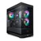 iBUYPOWER - Y40 Gaming Desktop - AMD Ryzen 7 7700X - 32GB DDR5 RGB Memory - GeForce RTX 4070 Ti Super 16GB - 2TB NVMe - Black-Angle_Standard