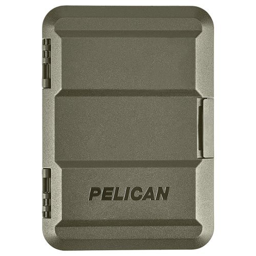 

Pelican - Protector Wallet with MagSafe for Select Apple iPhones - Olive Green