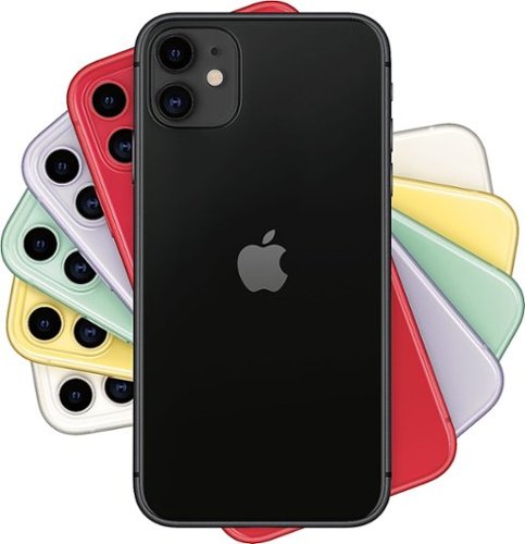 Apple - Geek Squad Certified Refurbished iPhone 11 64GB - Black (Verizon)