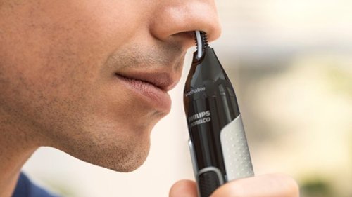 Philips Norelco Nose Trimmer 5000 for Nose, Ears, Eyebrows Trimming Kit, NT5600/62 - Black/Silver HOW TO BUY