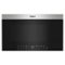 Whirlpool - 1.1 Cu. Ft. Over the Range Microwave with Flush Built-In Design - Stainless Steel-Front_Standard