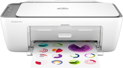 HP - DeskJet 2855e Wireless All-In-One Inkjet Printer with 3 Months of Instant Ink Included with HP+ - White