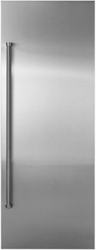 Viking - 7-Series Built-in Referigerator Reversible Door Panel Kit-Includes Professional handle - Stainless Steel