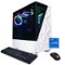 CyberPowerPC - Gamer Supreme Gaming Desktop - Intel Core i7-14700KF - 32GB Memory - NVIDIA GeForce RTX 4070 Ti SUPER 16GB - 2TB SSD - White-Front_Standard