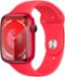 Apple Watch Series 9 GPS 45mm Aluminum Case with Sport Band (Medium/Large) - (PRODUCT)RED - (2023)-Front_Standard