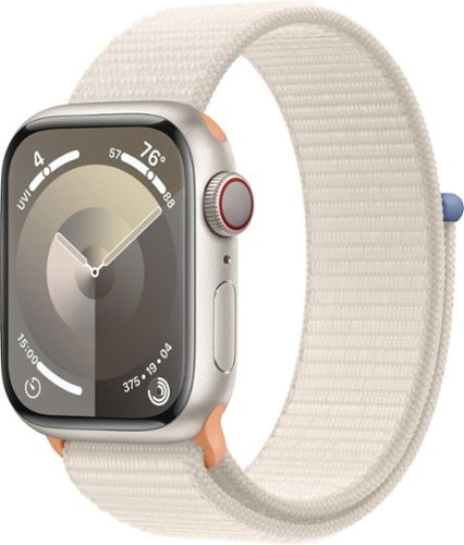Photos - Smartwatches Apple Watch Series 9 GPS + Cellular 41mm Aluminum Case with Starlight Spor 