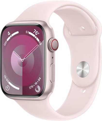 Photos - Smartwatches Apple Watch Series 9 GPS + Cellular 45mm Aluminum Case with Light Pink Spo 